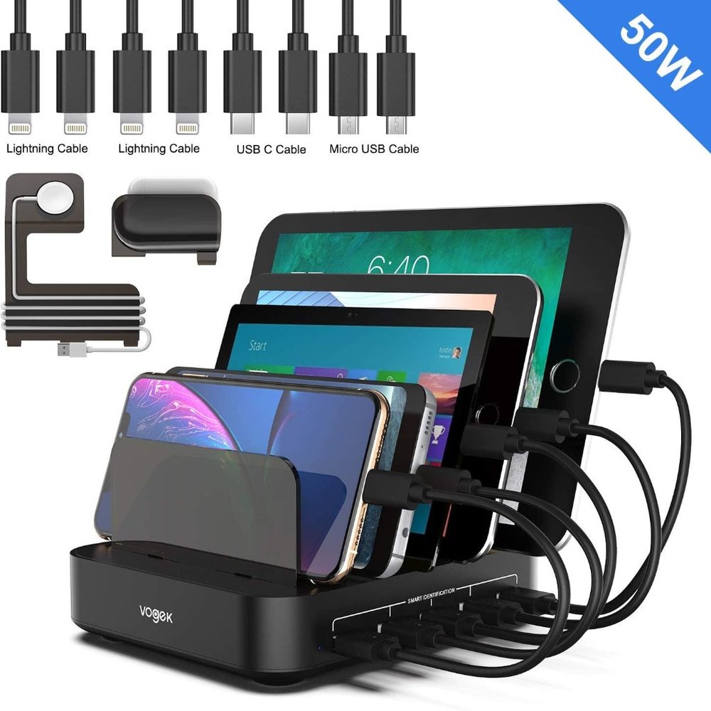 Charging Station Short Mixed Cables Watch